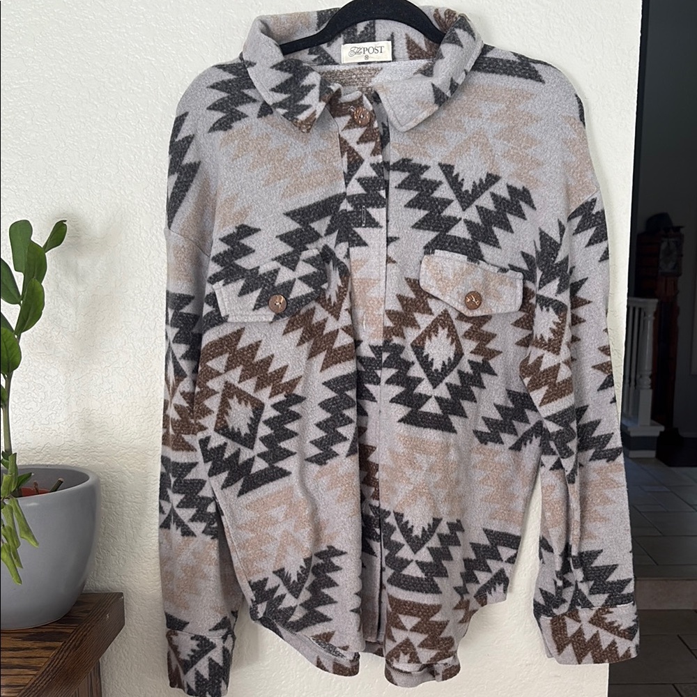 The Post Fleece Button Down
